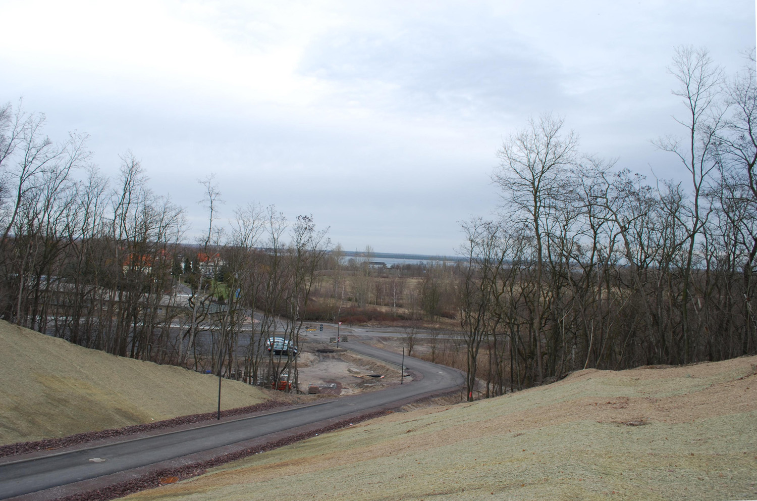 Projektgebiet A „Garden City South“, view from West towards Goitzsche