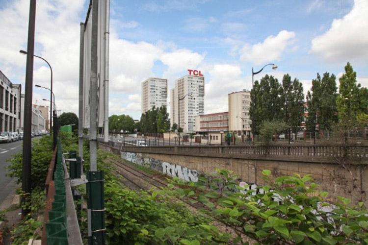 La petite ceinture / rue Belliard / © 