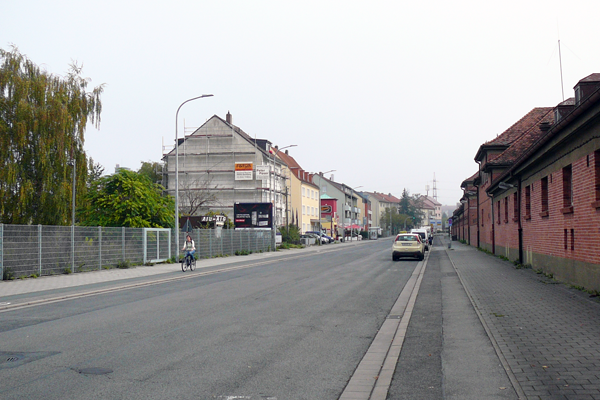 View along Zollnerstrasse