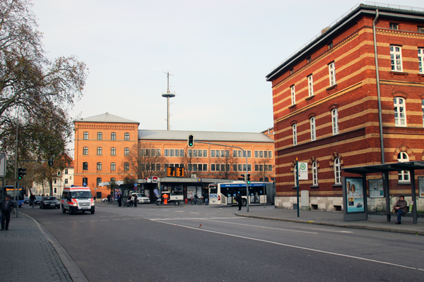 Harderstrasse, central bus station (ZOB)