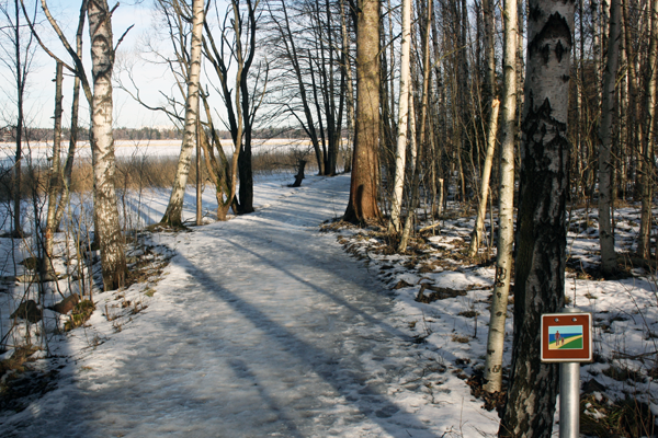 Pedestrian route along the shore / © 