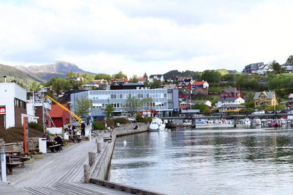 Panoramic view towards the north