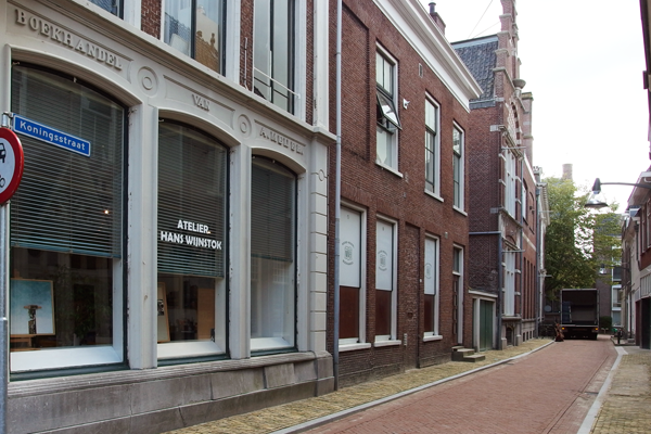 Southern façade of the project site: Koningsstraat