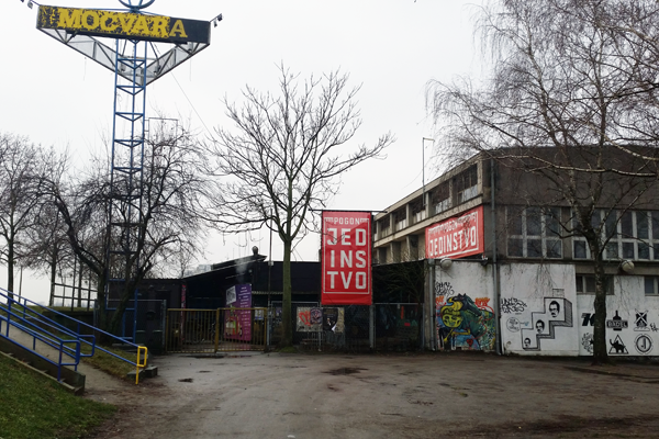 Site 2 - former industrial plant, turned into a clubbing venue