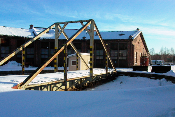 Historical locomotive stables / © 